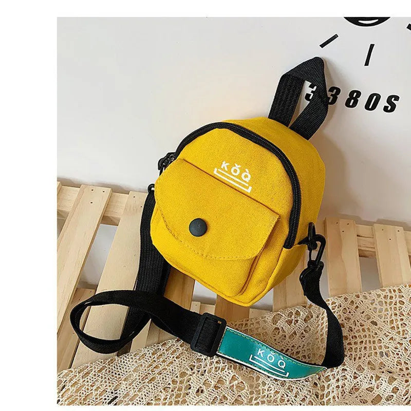 Cross-border Manufacturer Canvas Bag Female Small Crossbody Student Shoulder Mes