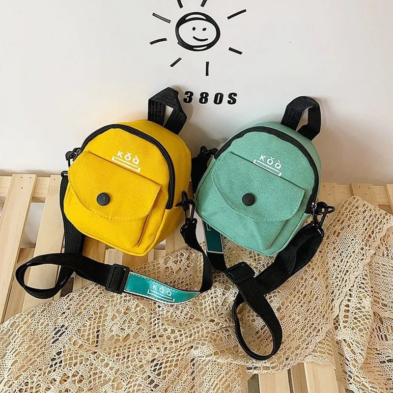 Cross-border Manufacturer Canvas Bag Female Small Crossbody Student Shoulder Mes