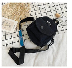 Cross-border Manufacturer Canvas Bag Female Small Crossbody Student Shoulder Mes