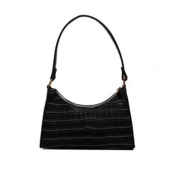 Retro Casual Women Shoulder Bags Solid Leather Chain Handbag