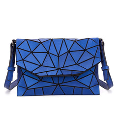 Matte Shoulder Bag Women Evening Party Bag Geometry Messenger Clutch