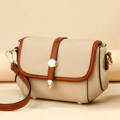 Mini Leather Shoulder Crossbody Bag for Women Small Shell Purse