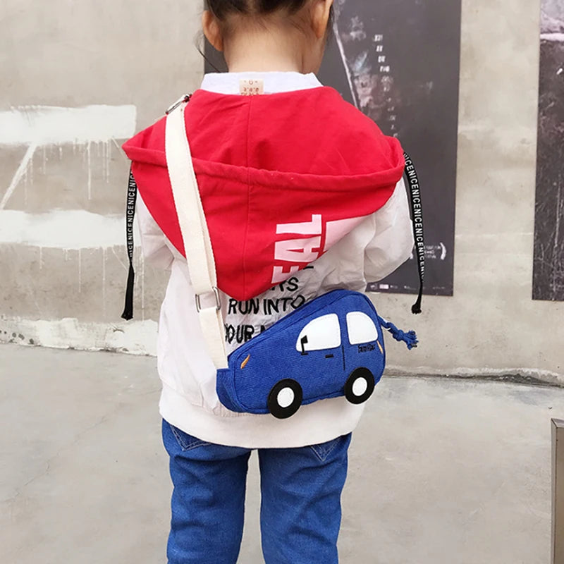 Car Shape Mini Crossbody Bag for Boys Girls