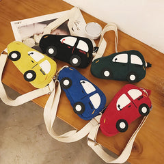 Car Shape Mini Crossbody Bag for Boys Girls
