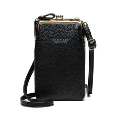 Matte Leather Crossbody Bag Women Shoulder Messenger Clutch Phone Purse Handbag