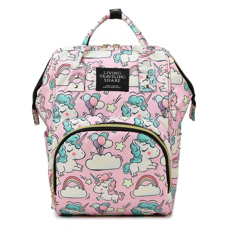 Mummy Maternity Nappy Diaper Backpack Bag Waterproof Multi-function Handbags