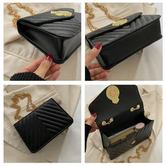 Women's PU Leather Shoulder Bag Crossbody Purse