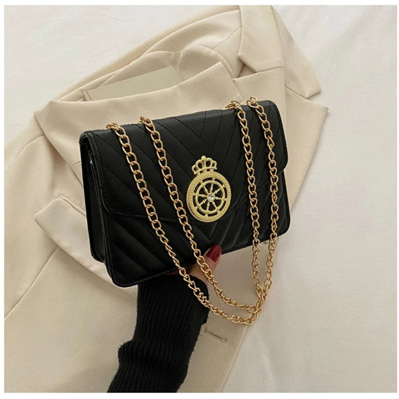 Women's PU Leather Shoulder Bag Crossbody Purse