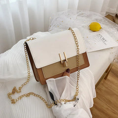 Small Women Bags Chain Shoulder Bag Ladies Stitching Bag Messenger Bag
