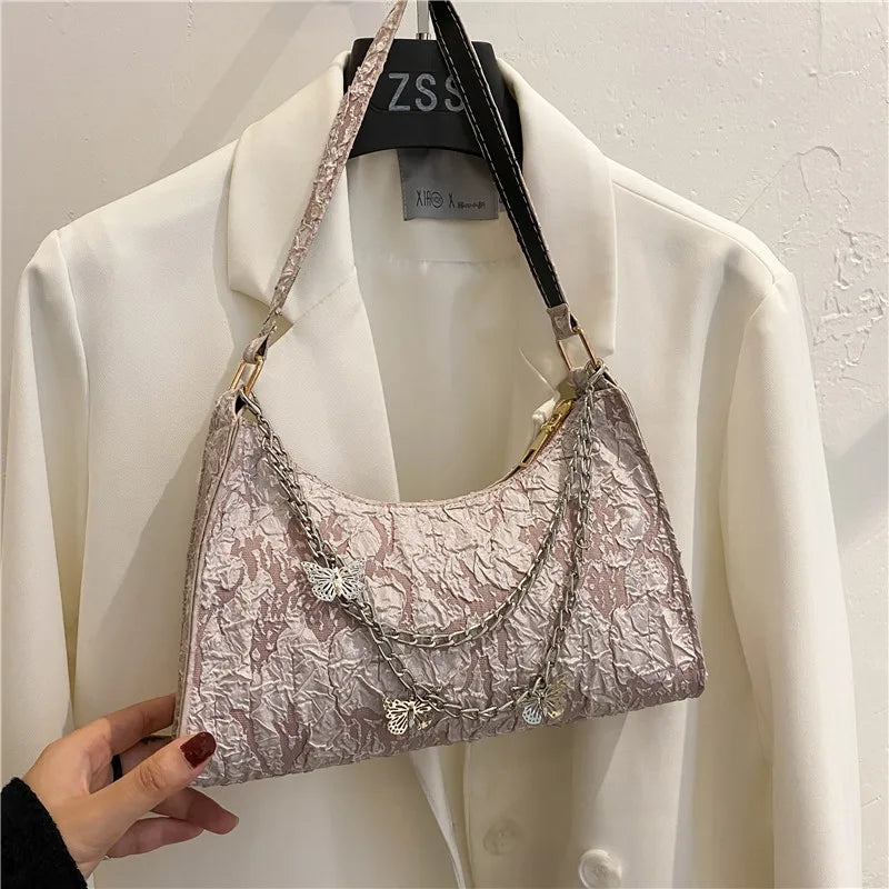 Summer Retro Crossbody Bag Underarm Small High Fashionable