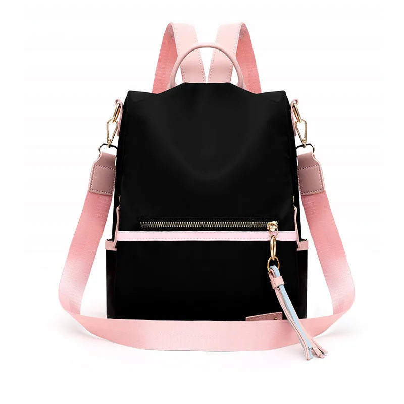 Women Canvas Travel Backpack School Bag Girl Shoulder Bag Rucksack