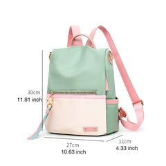 Women Canvas Travel Backpack School Bag Girl Shoulder Bag Rucksack