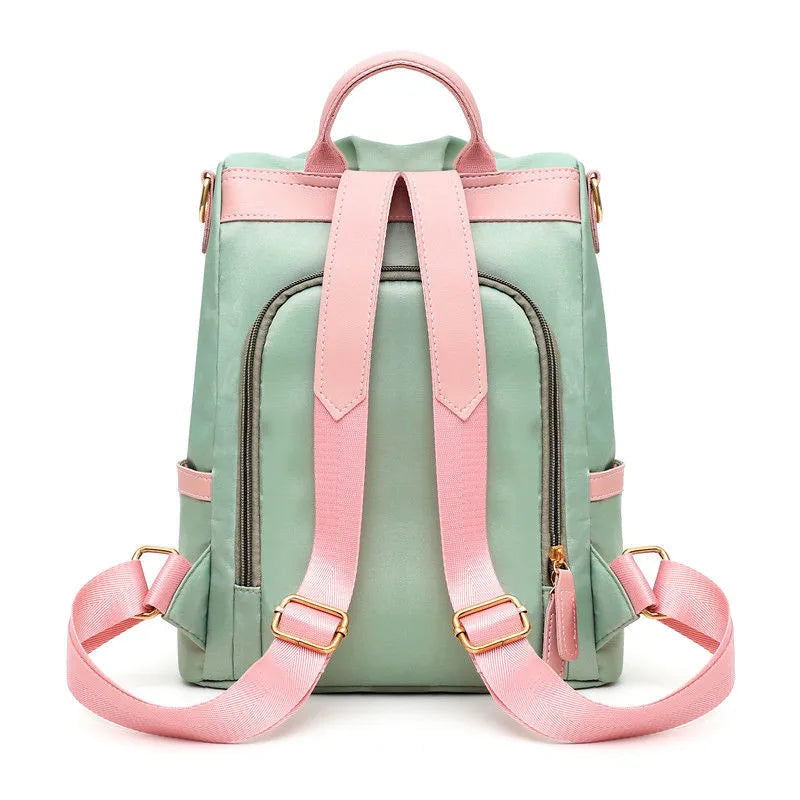 Women Canvas Travel Backpack School Bag Girl Shoulder Bag Rucksack