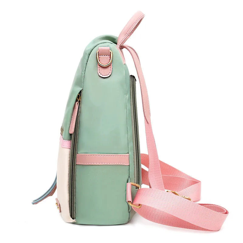 Women Canvas Travel Backpack School Bag Girl Shoulder Bag Rucksack