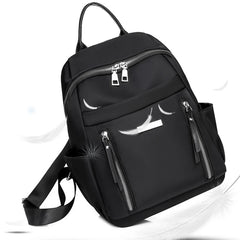 Nylon Waterproof Backpack for Teenage Girls Casual Bagpack Female Bag