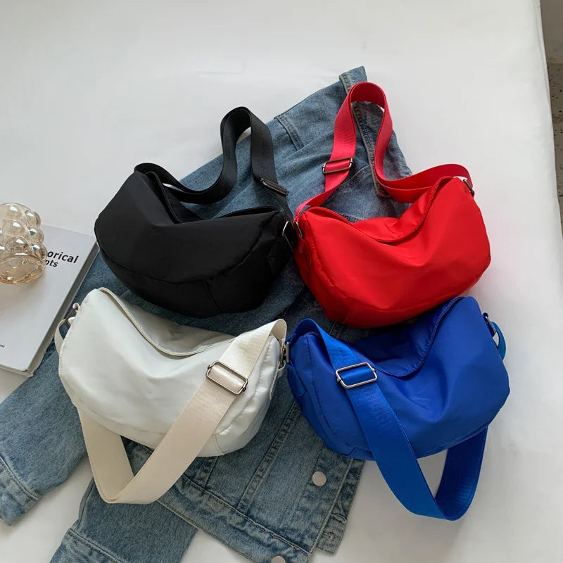 Women Casual Crossbody Bags Solid Handbags Messenger Bags for Women