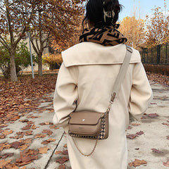 Women Shoulder Bags Messenger Bags Pu Leather Crossbody Bag Lady Small Purse 3 B
