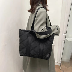 Women's Large Tote Bag Canvas Travel Shopping Handbag