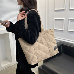 Women's Large Tote Bag Canvas Travel Shopping Handbag