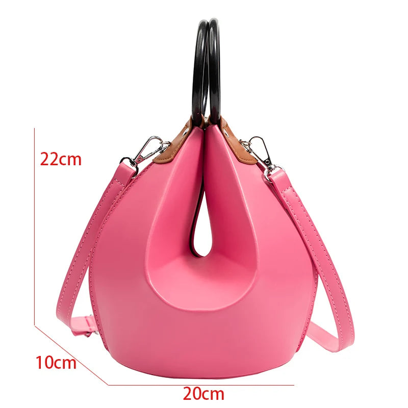Half Moon Women's Handbag Tote Bag Crossbody Clutch Purse