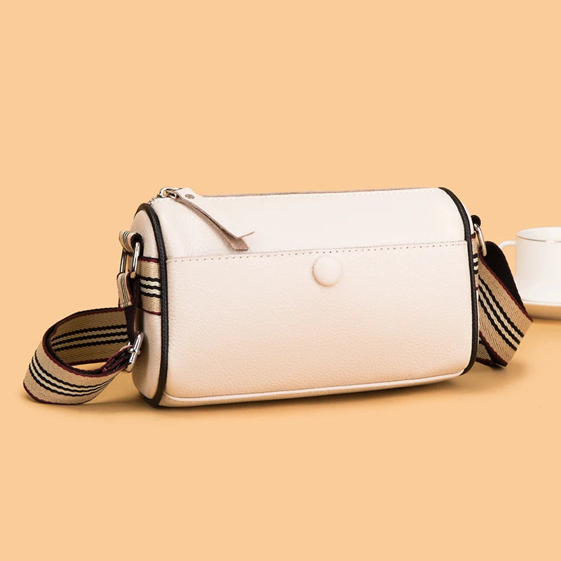 Leather Women Shoulder Bag High Ladies Handbag First layer cowhide