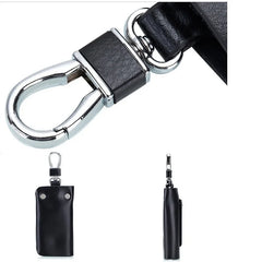 Leather Key Wallets Women Hasp Keychain Covers Hasp Key Case Bag Men Key Holder