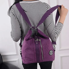 Canvas Teenager Shoulder Bag Ladies Casual Crossbody Purse