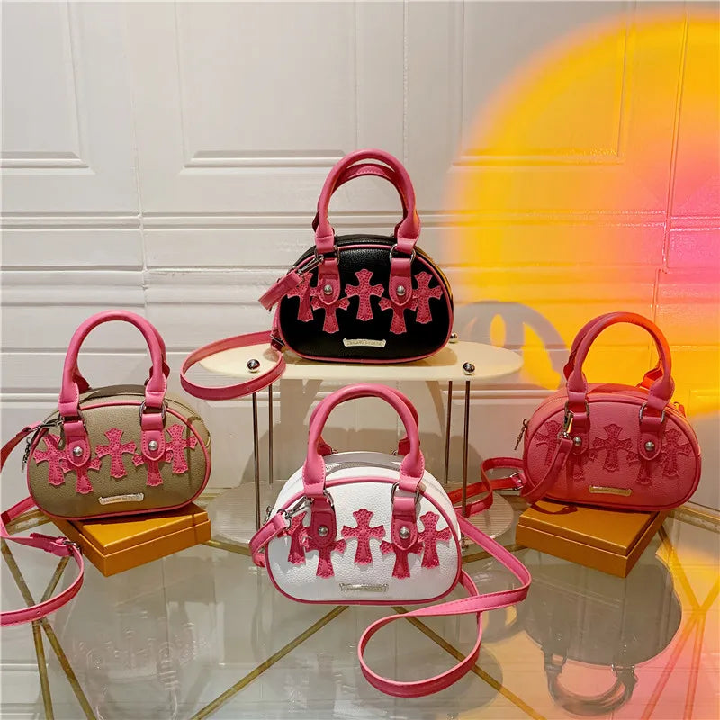 Women's Leather Shoulder Bag Crossbody Satchel