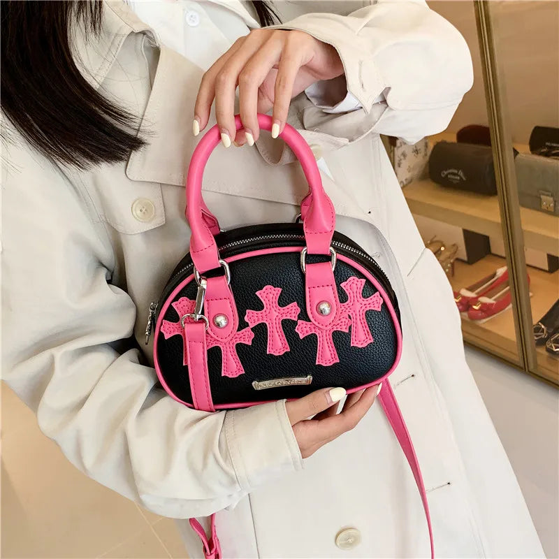 Women's Leather Shoulder Bag Crossbody Satchel