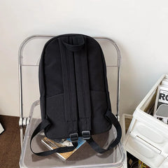 High Women Backpack Solid Shoulder Bag For Teenage Girl Children Female