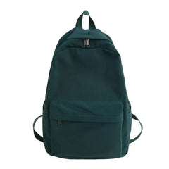 High Women Backpack Solid Shoulder Bag For Teenage Girl Children Female