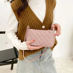 Lingge Women's PU Leather Crossbody Shoulder Bag