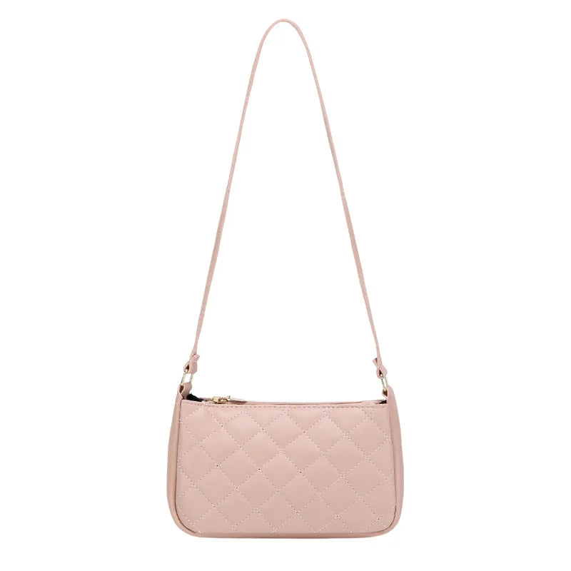Lingge Women's PU Leather Crossbody Shoulder Bag