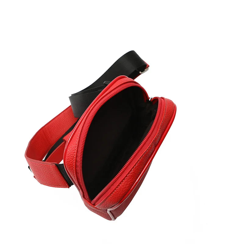 Stylish Women Waist Leg Leather Bag Fanny Pack for Outdoor Hiking