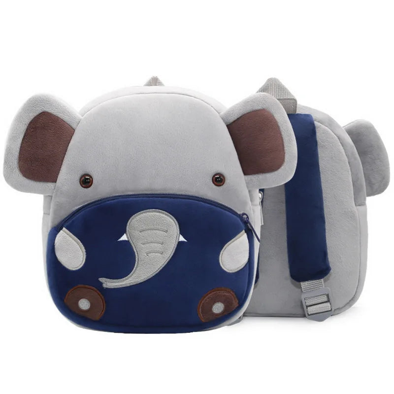 Cartoon 3D Animals Backpack Toddler School Bag