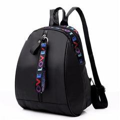 Women Mini Backpack Oxford Shoulder Bag Multi-Function Small Bagpack