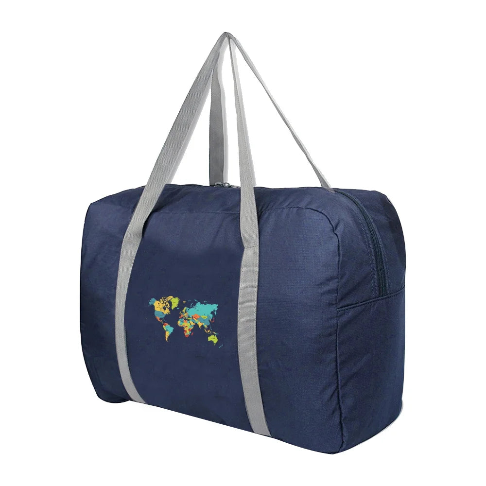 Large Capacity Foldable Travel Duffle Bag for Men and Women