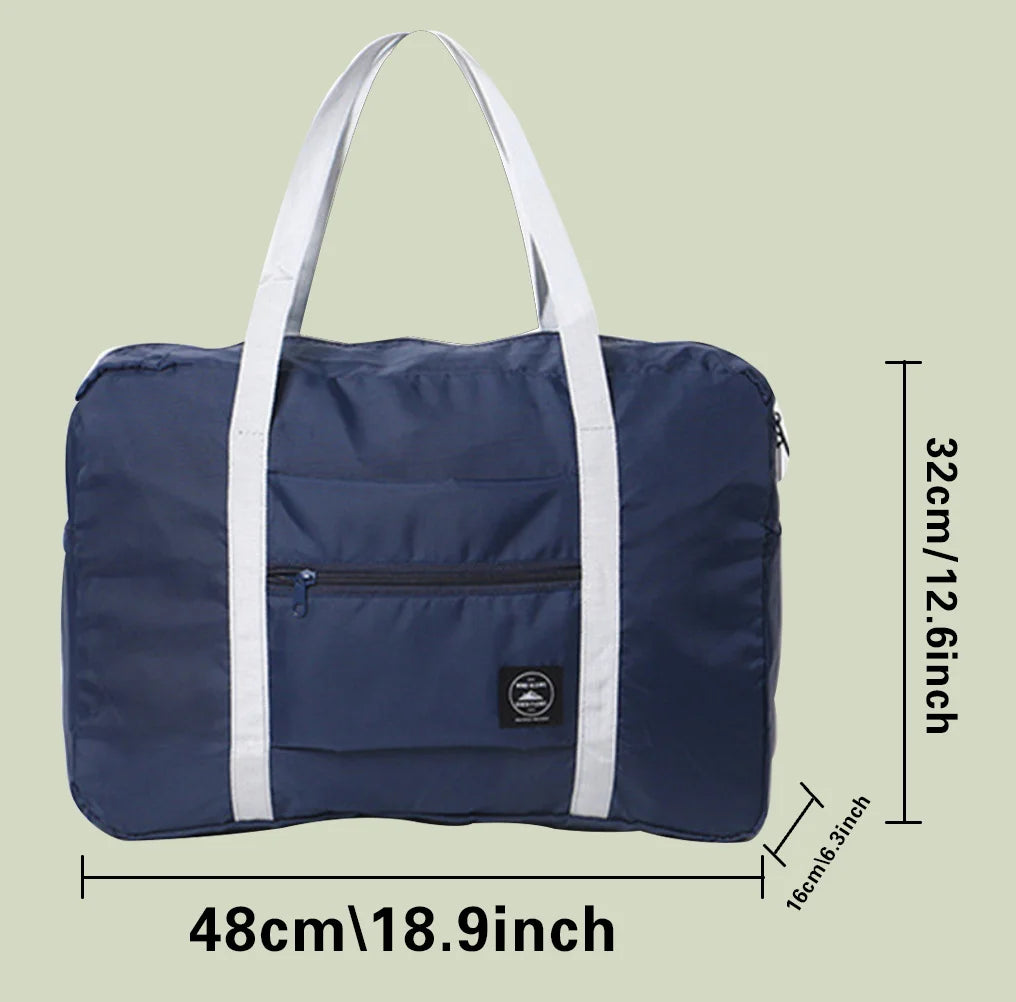 Large Capacity Folding Travel Bags Handbag Luggage Duffle Bag 3D Printing