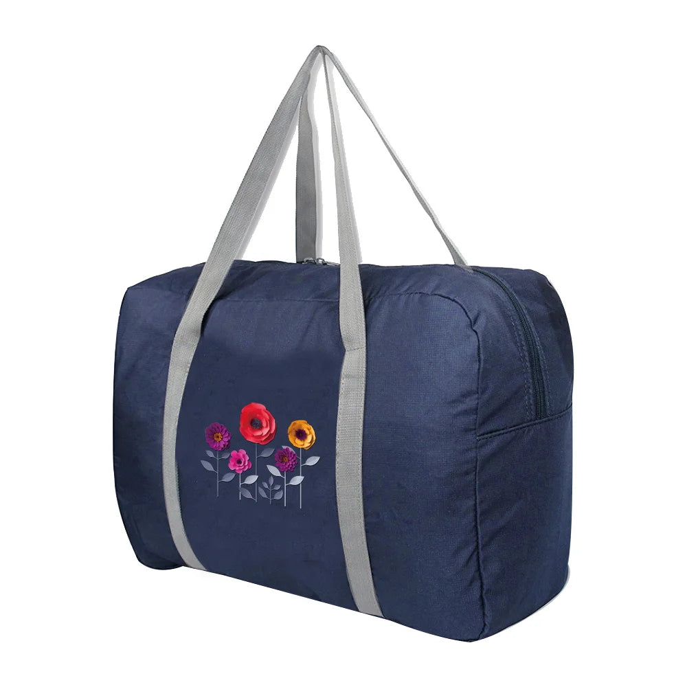 Large Capacity Folding Travel Bags Handbag Luggage Duffle Bag 3D Printing