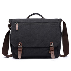 Large Capacity Vintage Canvas Briefcase Men Messenger Bags