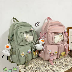 Large Capacity Student Schoolbag Waterproof Anti-Theft Backpack