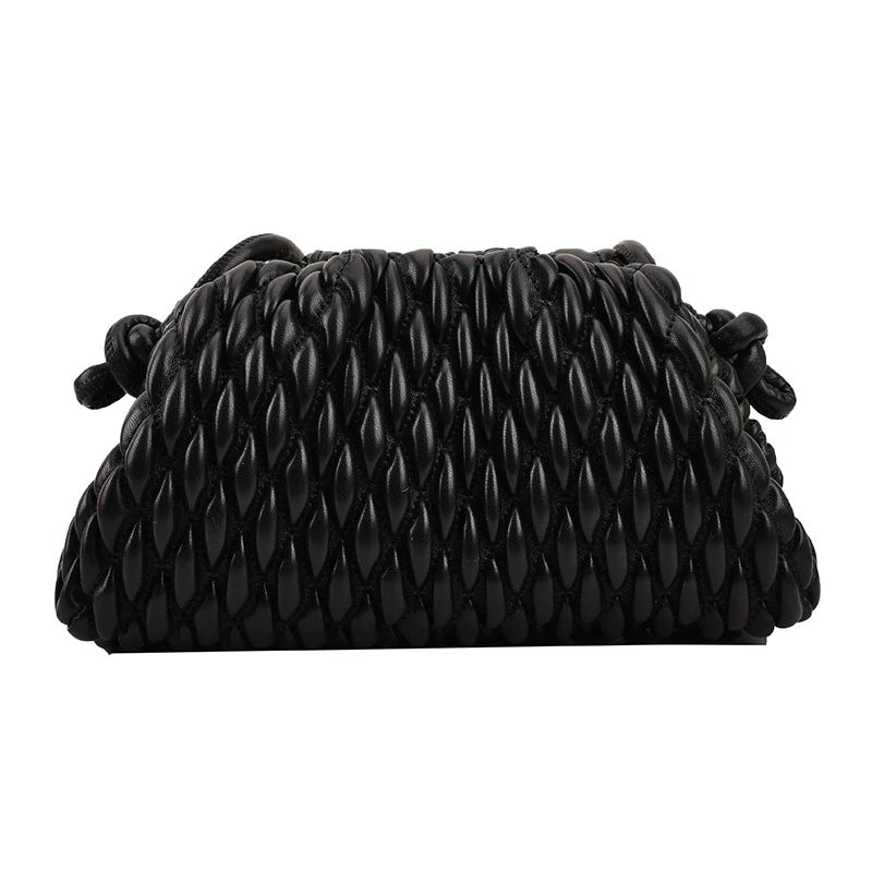Embroidered Thread Messenger Bag Purse Crossbody Clutch