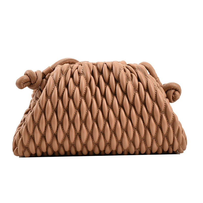 Embroidered Thread Messenger Bag Purse Crossbody Clutch