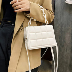 Women's Crossbody Bag PU Leather Clutch Shoulder Messenger Purse