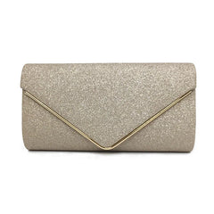 Glitter Envelope Clutch Evening Bag Vintage Wedding Handbag