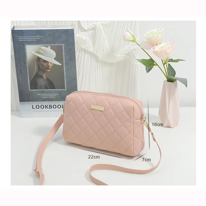 Embroidered Tassel Messenger Bag Women
