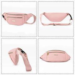 Waterproof Waist Bag Fanny Pack Female Male Belt Bag Pouch