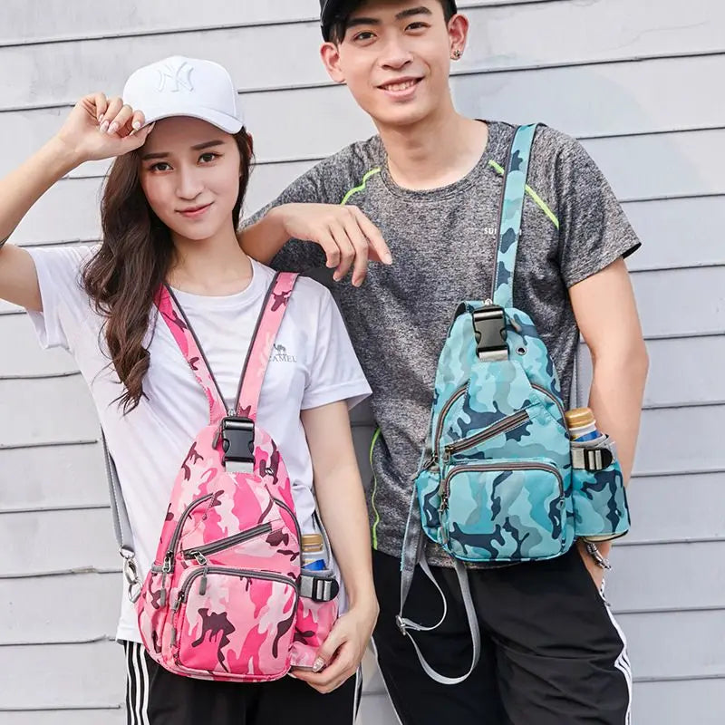 Waterproof Camouflage Shoulder Bag Crossbody Chest Bag