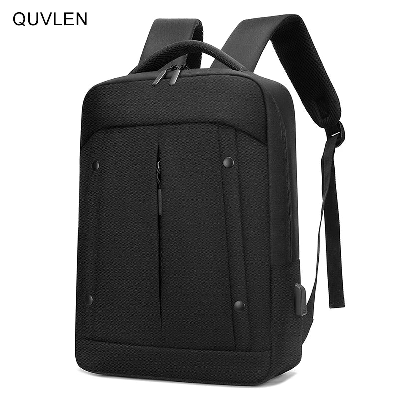 Men's Backpack 15.6 Inch Laptop Bag USB Charging Waterproof Rucksack