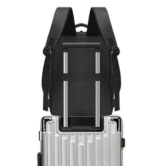 Men's Backpack 15.6 Inch Laptop Bag USB Charging Waterproof Rucksack